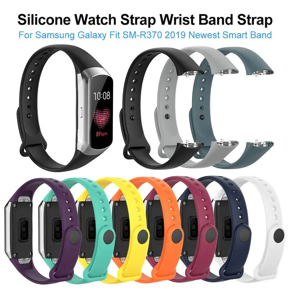 1pc hodinky Applous Adsessory Priedušný výmenný náramok náramkových spútkov na náramok pre Samsung Galaxy Fit SM-R370
