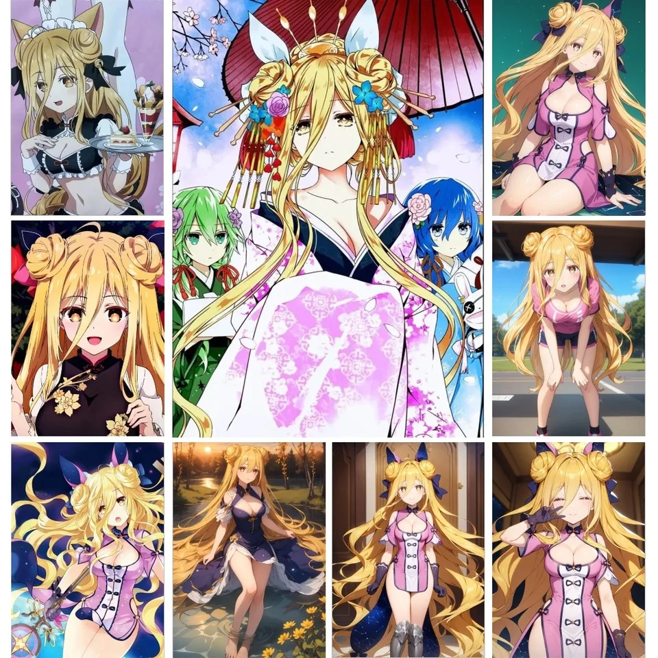 1PC Hoshimiya Mukuro Anime Dátum A Live Plagát plagát Art Bar Obývacia izba nábytok