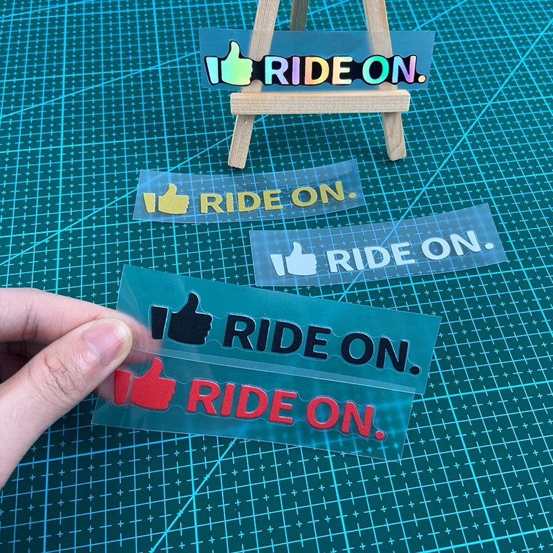 1pc jazda na nálepkách na bicykel Ráme