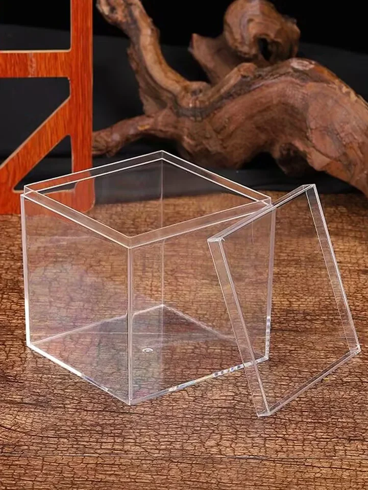 1pc jednoduchá skrinka na zobrazenie Cube Special Acryl Box High Transparent Box
