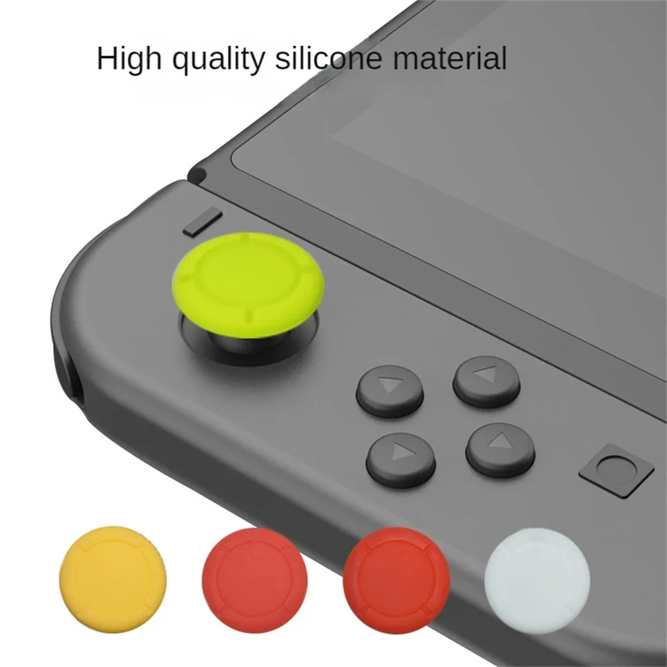 1PC Joystick Cover pre Nintendo Switch Lite Silikone Ochranné rukávové náhradné rukoväť Rocker palcovú palicu kryt kryt