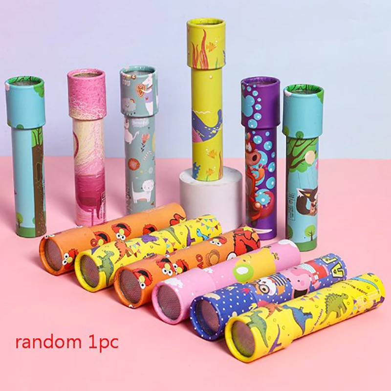 1pc Kaleidoscope Educational Toys Brinquedos Educational Toys Brinquedos Baby Hračky darček pre deti Random