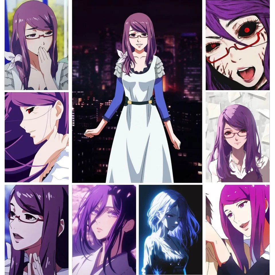 1pc Kamishiro Rize Anime Tokyo Ghoul plagát plagát Art Bar Obývacia izba Nábytok