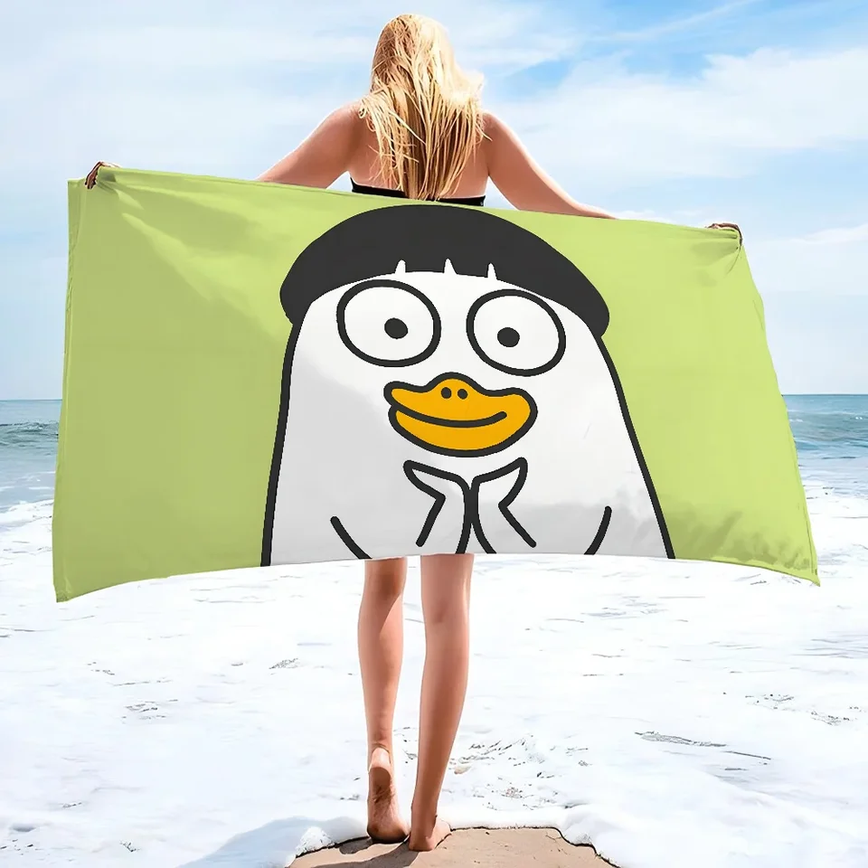 1pc karikatúra D Duckyo Friends uterák na uterák na mikrovlákanie