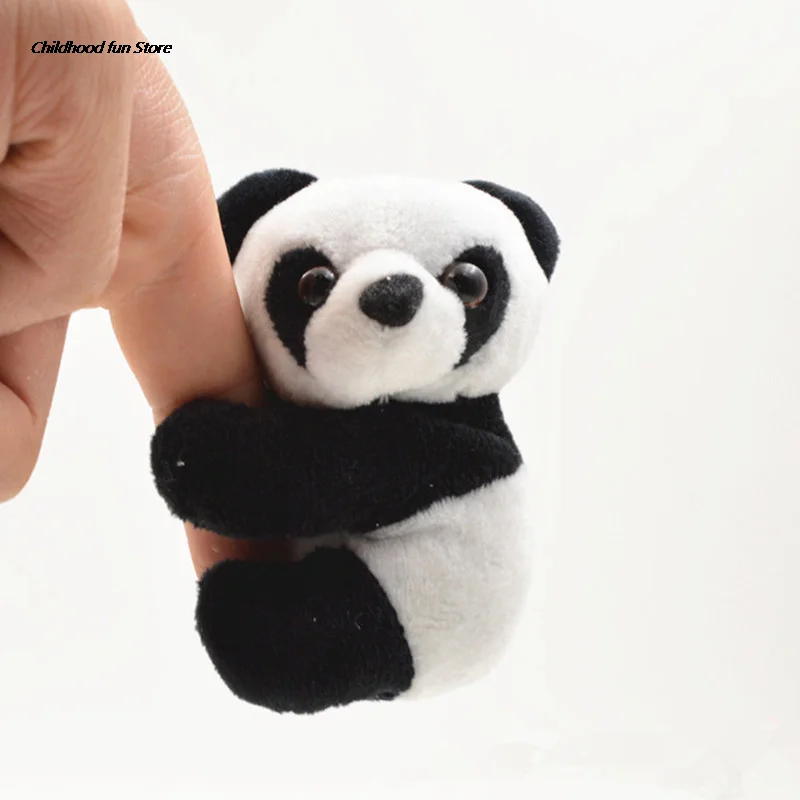 1pc kreatívny plyšový klip panda klip čierne biele objímanie panda concin klip poznámky poznámky malé vypchané zvieracie bábiky suvenír hračky