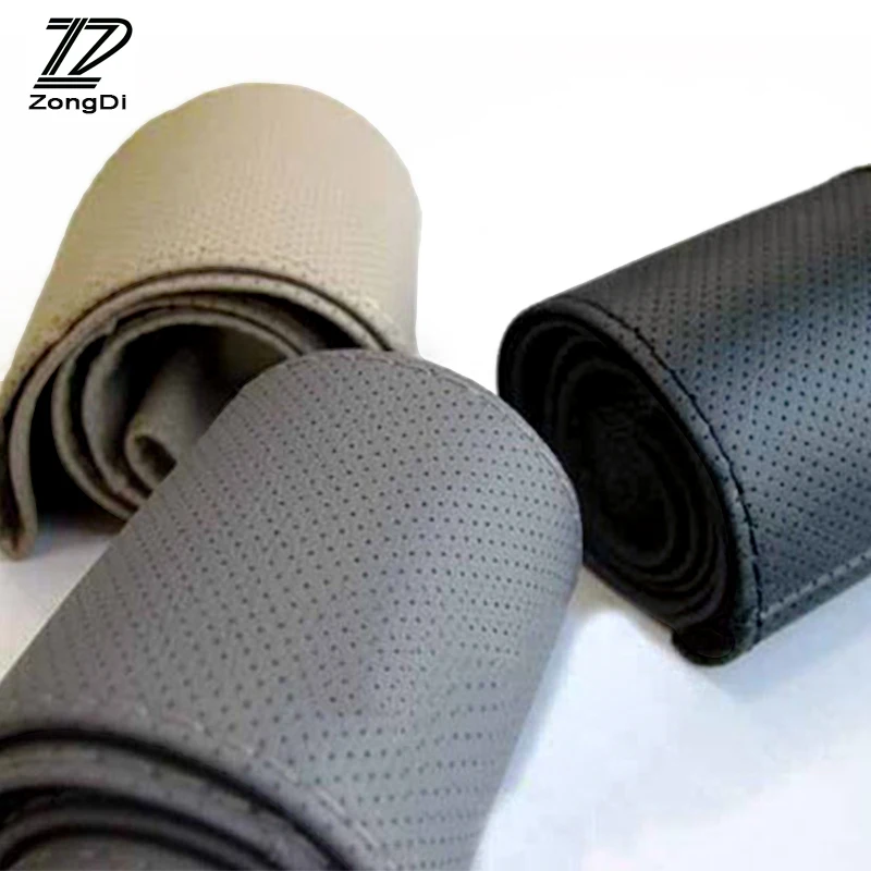 1pc kryt volantu automobilu Originálne kožené ručné šitie pre Mercedes Benz W203 W204 W211 Volvo S60 XC90 XC60 S80 Subaru xv