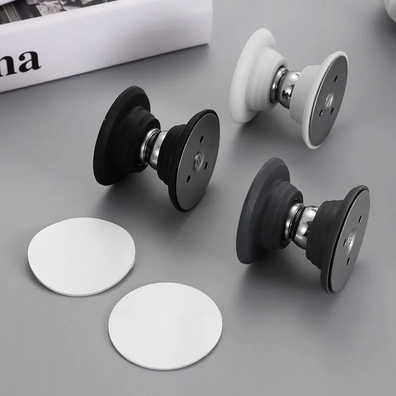 1pc krátke dierovacie dvere bez praxe absorbujú domácnosť silné magnetické silné tiché dvere proti silikónovým protichodným dverám