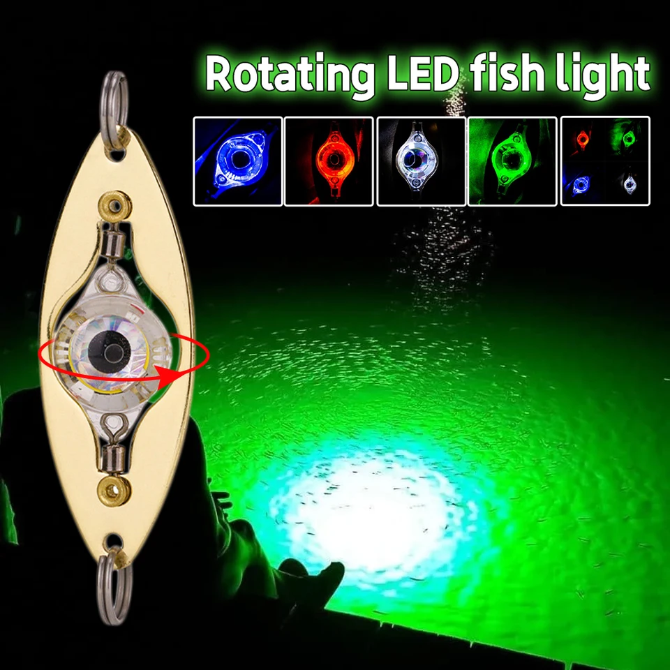 1pc LED rybárska láka na lampu pod vodou tvaru očí Láska blikajúca lampa lampa Mini nočná rybolovná návnada s ľahkou LED Drop Doprava