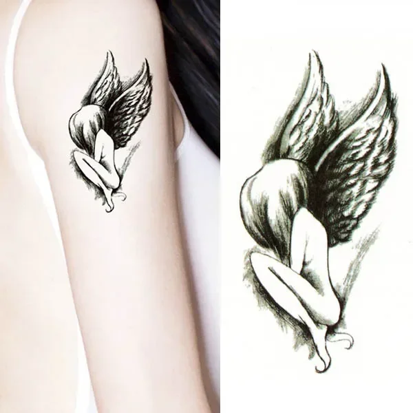 1PC Little Angel Tattoo Patch