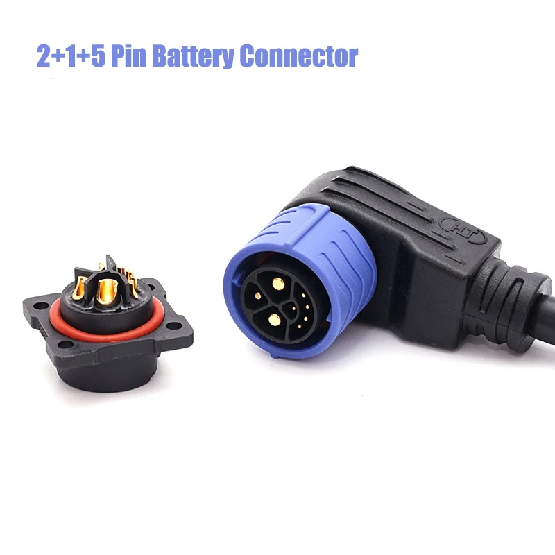 1pc M25 konektor batérie IP67 2+3/2+1+3/2+1+5 energetického lítiového elektrického nabíjacieho portu M25 s zásuvkou káblového skútra