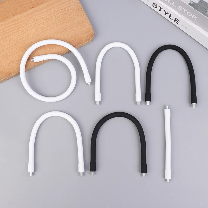 1pc m6 m8 samec samica vlákna Mäkké svetlo Flexibilné potrubie DIY kovové silikónové hadica hadica hadica Univerzálna forma pre lampu