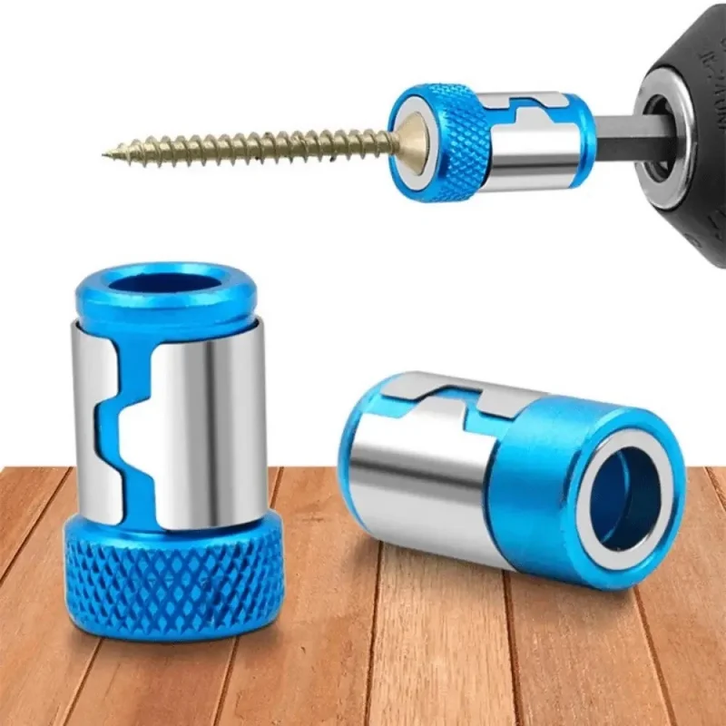 1pc magnetický prsteň zliatiny magnetického krúžku skrutkovača bity proti korózii silné magnetizátor Vŕtavý bit magnetický prsteň