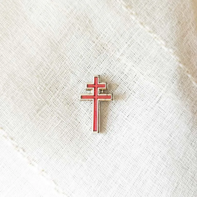 1PC Masonic 33. stupňa Scottish Rite Cross Cross Pins a brošní slobodomurársky mäkký smaltský slobodomurársky murivo kovové odznaky