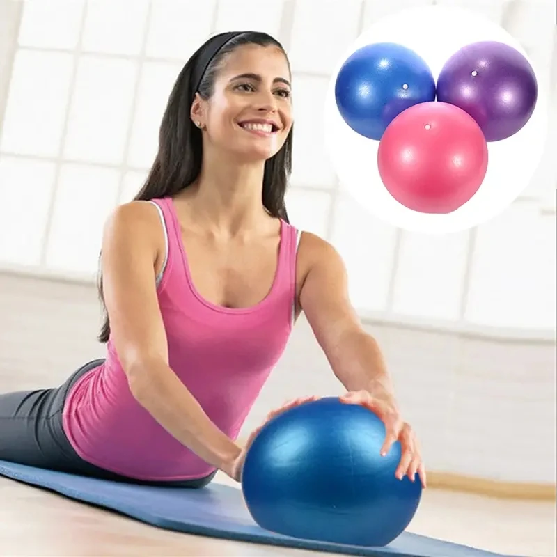 1pc matné zahustené cvičebné klipka zadná lopta fitness loptička pilates jogu guľa Vnútorná vyvážená lopta