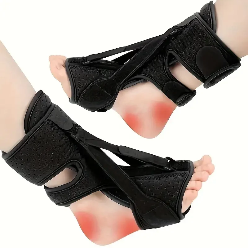 1pc metatarzálna korekcia korekcie členkového prístroja, plantárna myofasciitída Eversion Protector, Ortosis Night Foot Drop Drop Orthosis