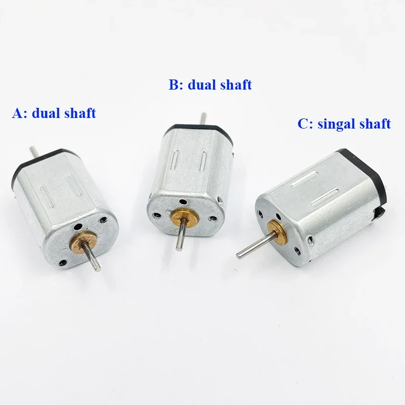 1pc Mini 10 mm*12 mm N20 Motor Dual Shaft/ Singal Shaft DC 3V 6V 12V Vysokorýchlostný krútiaci moment DIY hračky Automobily lietadlá