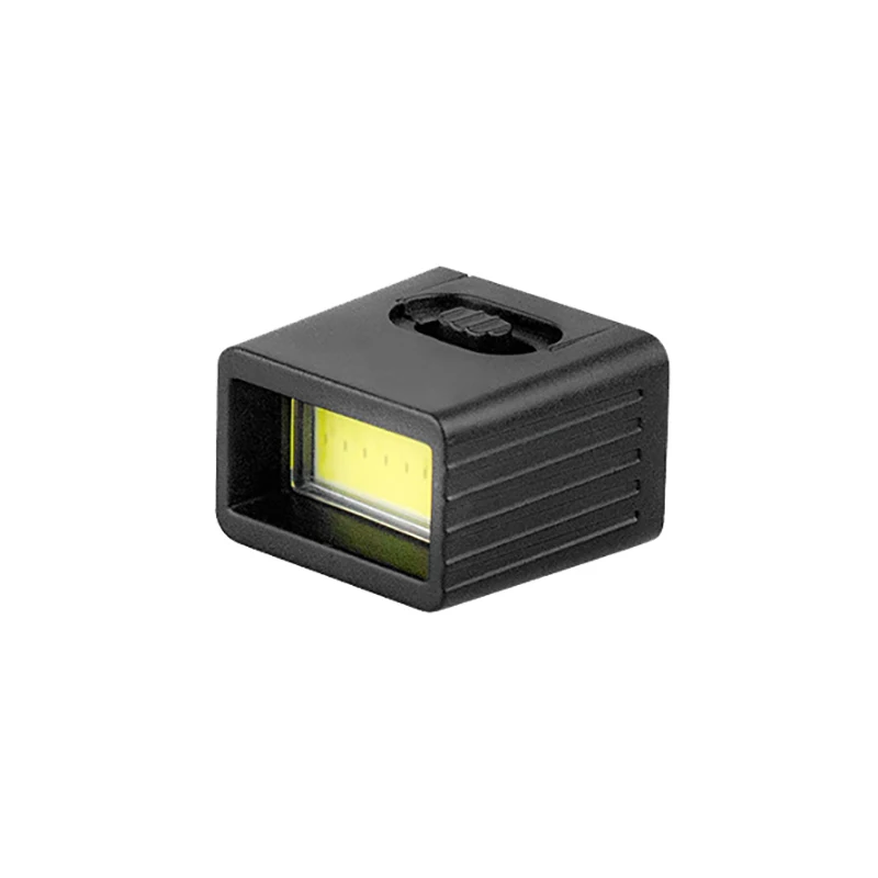 1pc Mini 9V batéria batériu 2 režimy Cob LED EDC Key Light 6F22 batéria vonkajšie osvetlenie pracovné svetlo s výnimkou batérie