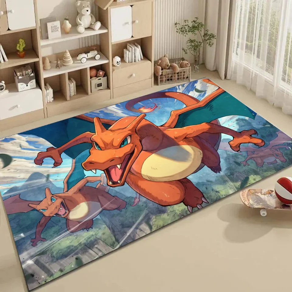 1PC Miniso Pokémon Charizard Kúpeľňa Absorpčné rohože proti sklzu Matky Domáce dekorácie Dodávky Domáce kuchynské podlahy Matky