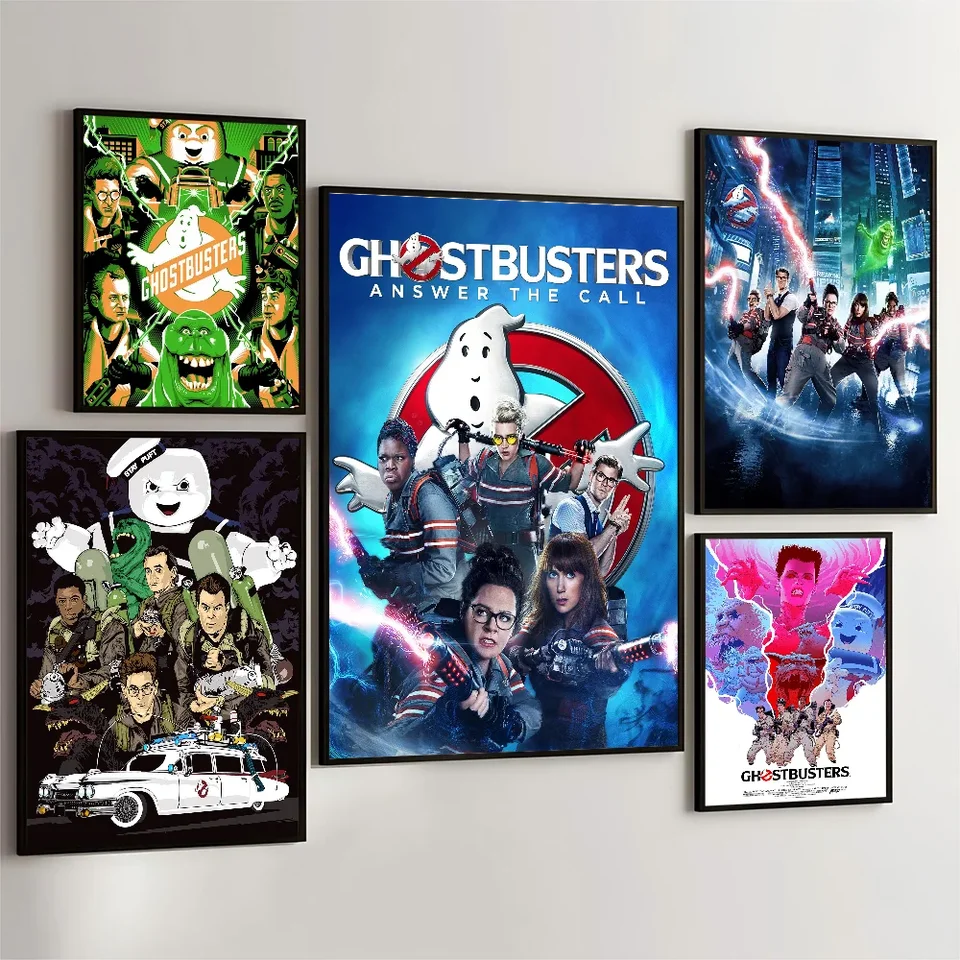 1PC Movie G-Ghostbusters C-Cover Movie Sticky Plagáty retro kraft papierová nálepka DIY ROOM BAR CAFE