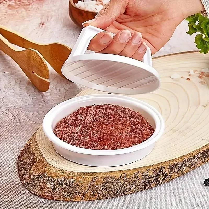 1PC Multifunkčný mäsový tlač hamburger hamburger hamburger Patty Mold Kuchynské náradie Hamburger Press Kuchyňa vytvára plesňu