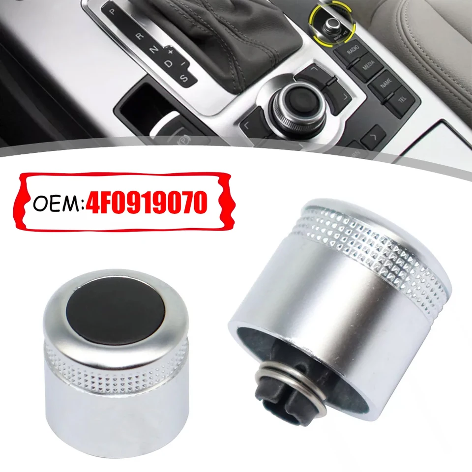 1pc multimediálne ovládanie hlasitosti ovládací gombík otáčajúci spínač navigačných vozidiel pre Audi A6 C6 S6 Allroad Q7 A8 S8 4F0919070
