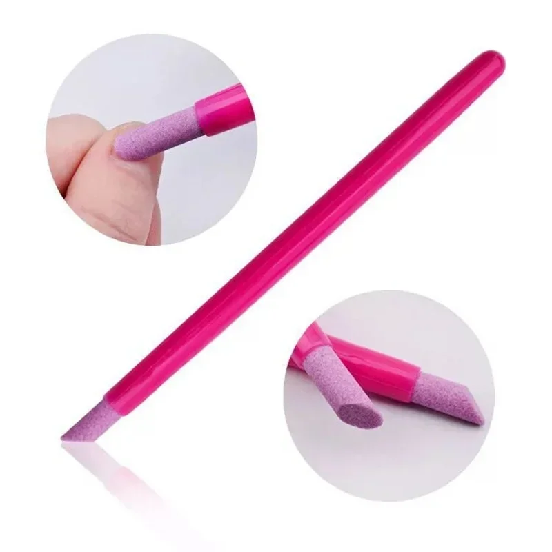 1pc na nechty brúsenie prútovej kutikuly Remover Trimmer Dead kožné nárazové pero manikúra
