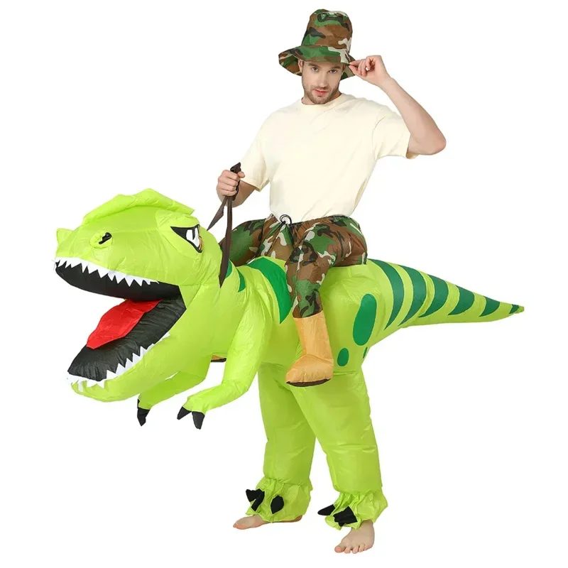 1pc, nafukovací kostým vyhodí do povetria cosplay dinosaurus oblečenie karneval halloween Christma šaty pre muža ženy večierok, show,