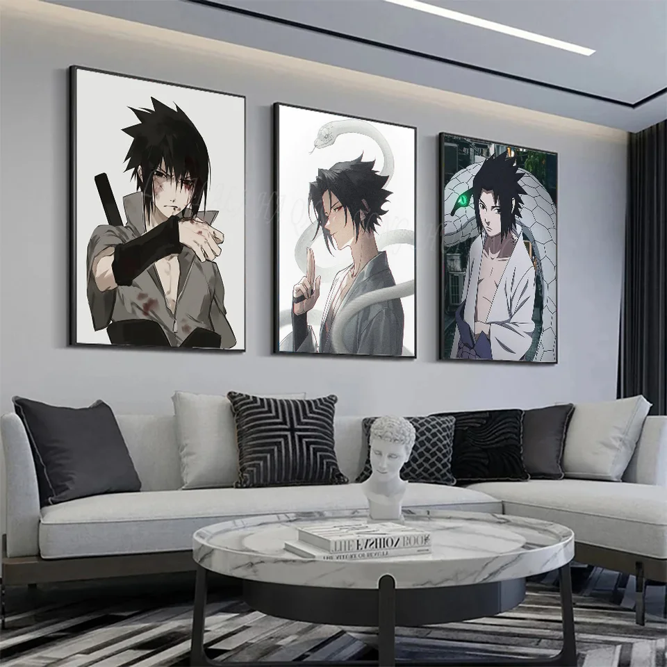 1pc Naruto uchiha itachi plagát plagát Art Art Bar obývacia izba nábytok výzdoba