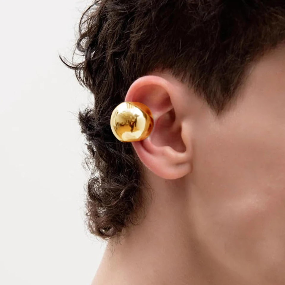 1pc non-piercing náušnice uši manžety kovové doškové náušnice uší obruč c uší v tvare uší bez piercing šperky jednoduché hip hop