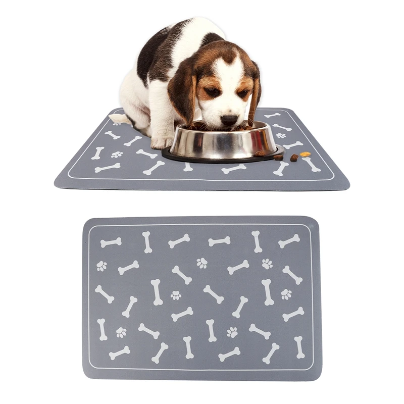 1pc nová vodotesná maznáčik pre psie mačka rýchle suché domáce zvieratá Pet Pet Pet misa Pitie mat ps