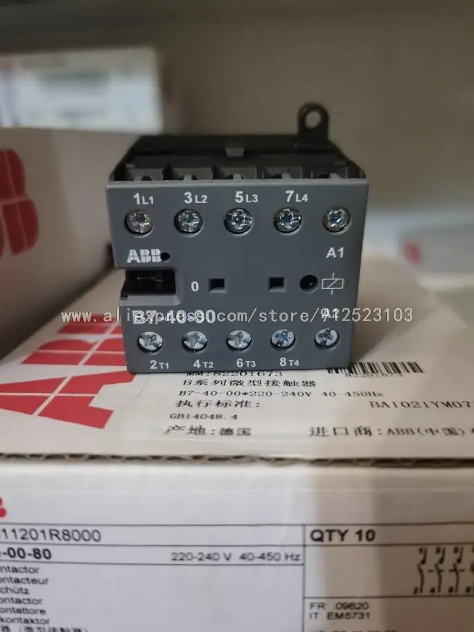 1PC Nové pre ABB B7-40-00 pomocné kontakty Doprava zdarma