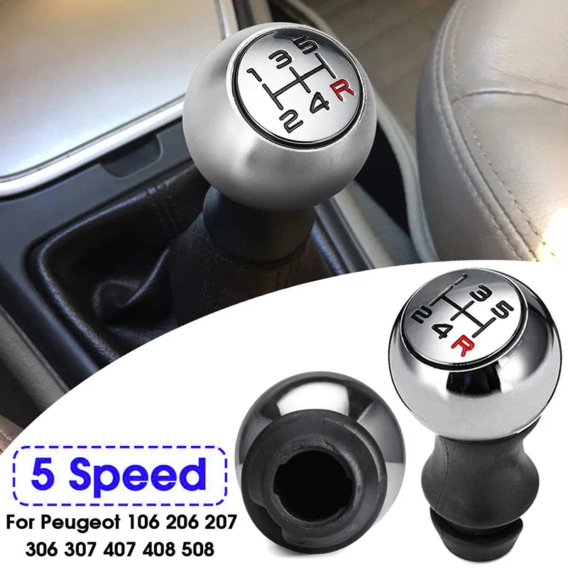 1PC Nový 5-gearový riadiaci ovládací kolesový kolesový gombík na rukoväte príslušenstva pre rukoväte Časti vhodné pre Peugeot 106 107 206 306
