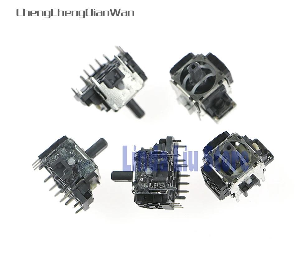 1PC Original 3pin 3D rukoväť Analógové joystickové tlačidlo pre PS4 Vibrácia 3 Pin Joystick Controller