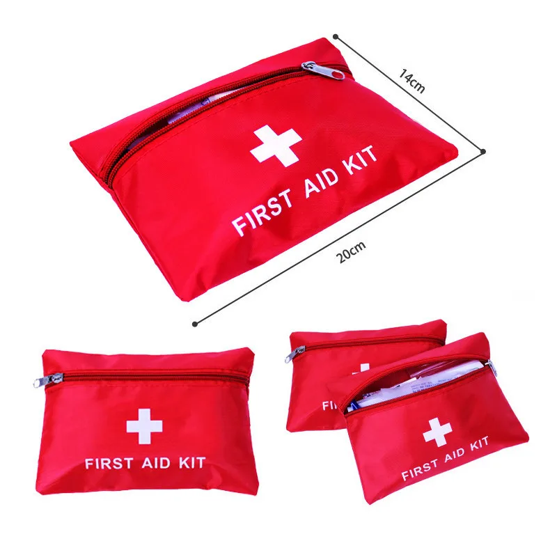 1PC Outdoor Camping Medical Supplies Storage Bag Havár pre prežitie Skladovanie Skladovanie prvej pomoci Universal Homeschool Supplies