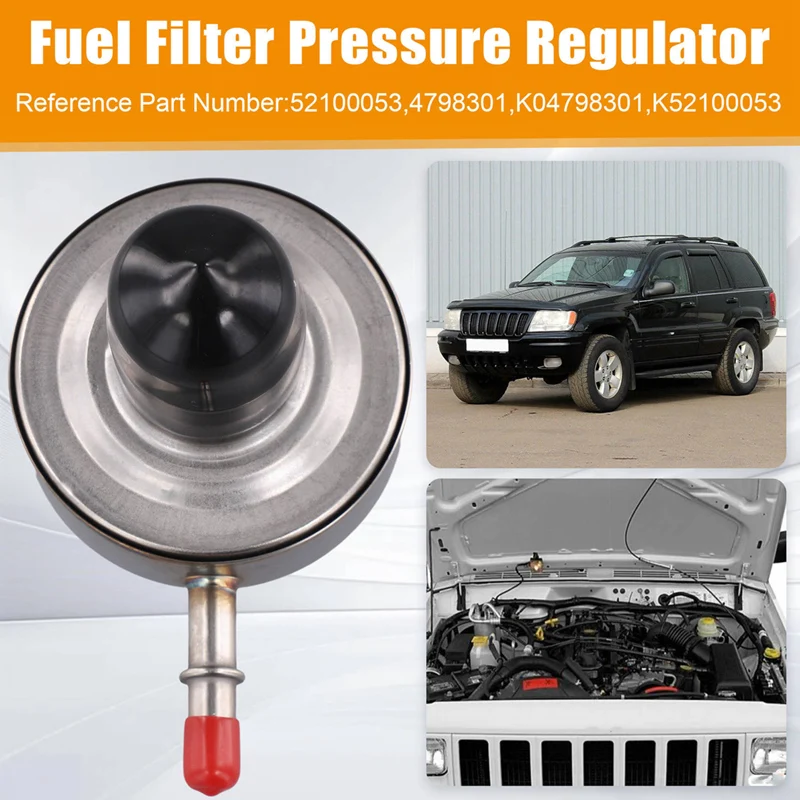 1pc palivový filter Palivový filter Palivový filter Palivové čerpadlo pre Jeep TJ L4 2,5L 1997-2002 Grand Cherokee V8 5.2L 1997-1998 52100053