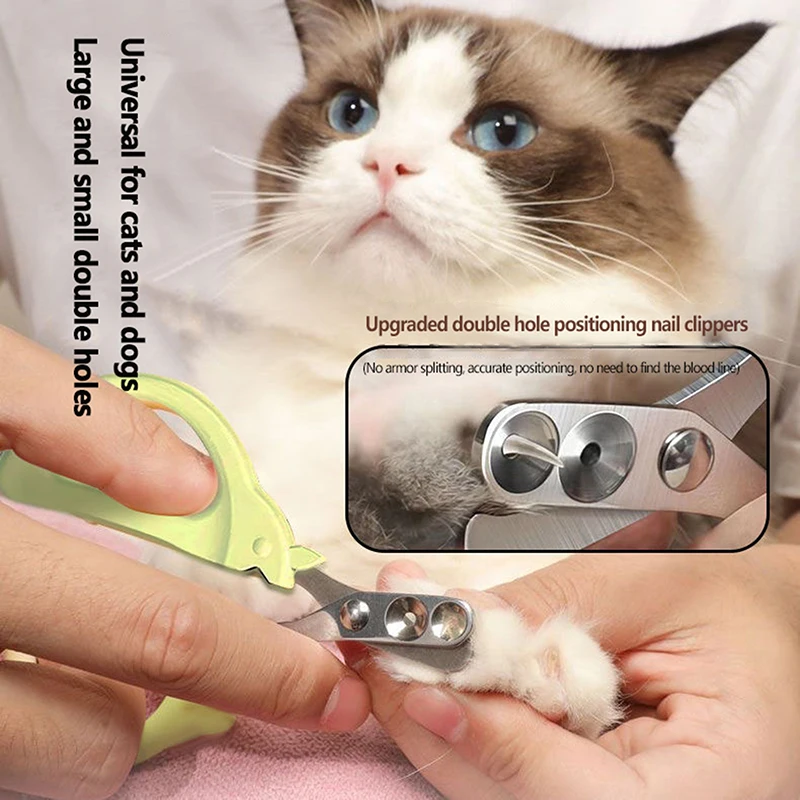 1PC Pet Clippers Clippers Roztomilý tvar psa a mačací nechty nováčikov nováčikov