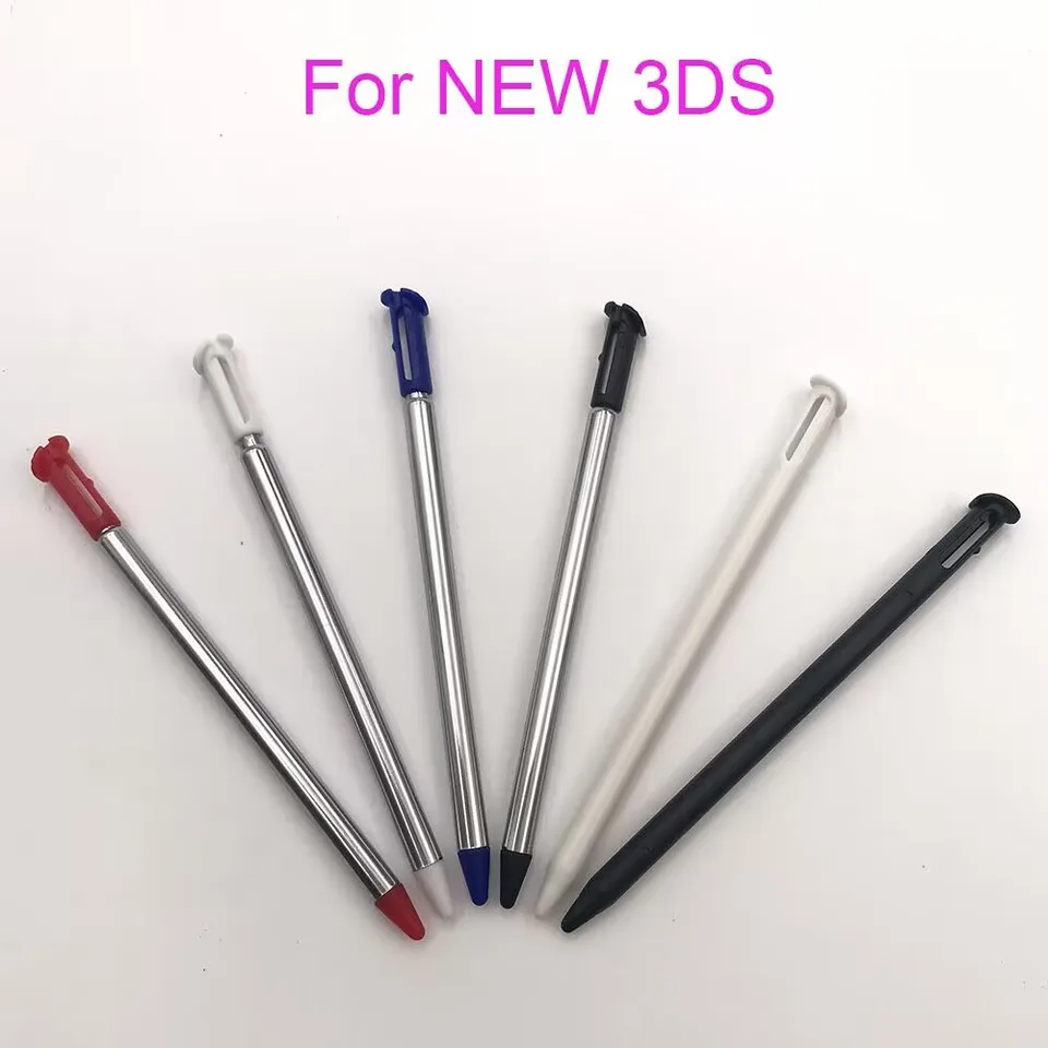 1pc pre Nintendo New3ds Metal Extendable Stylus Pen Pins Touch Pen Stylus pre nové 3DS