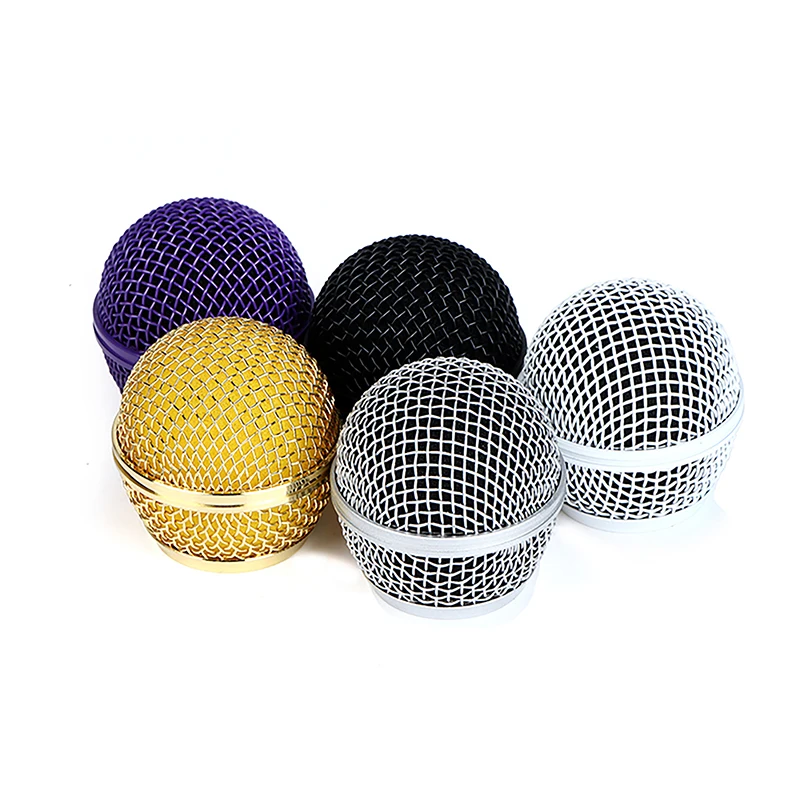 1pc pre Shure SM58 bezdrôtový mikrofónový výmenný kovový mikrofón mriežka výmena profesionálneho večierku mikrofón