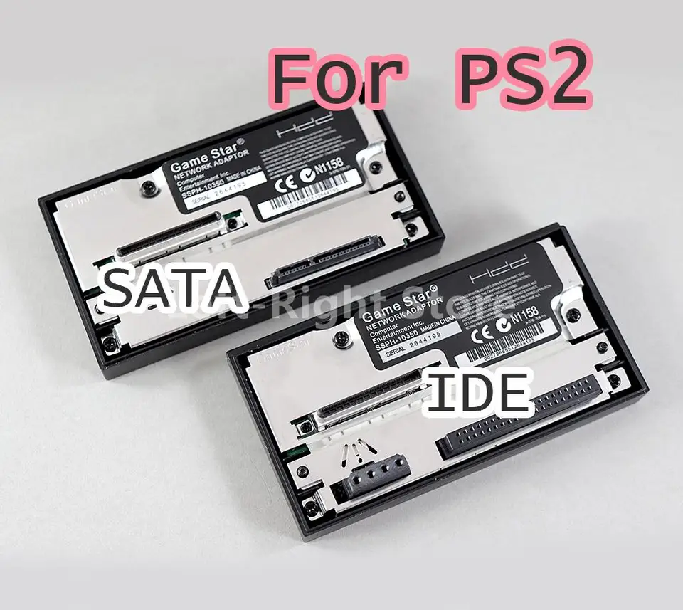 1pc pre sieťovú kartu rozhrania PS2 SATA/IDE pre hernú konzolu PS2 PlayStation 2 2,5/3,5 palca SATA Socket HDD Adapter