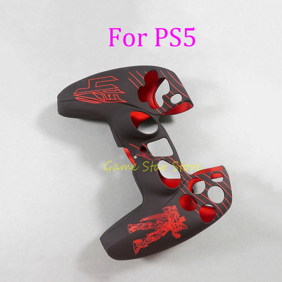 1pc pre Silikónový kryt Silicon Soft Soft Gum Gel Puzdro pre PlayStation 5 Controller Game Accessories