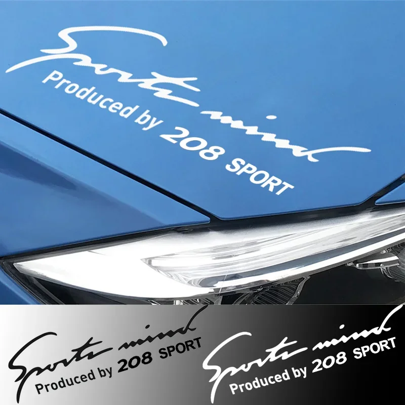 1pc predná lampa na prednú lampu Osobné nálepky pre personalizované nálepky pre Peugeot 208 Logo 308 3008 307 207 508 2008 306 4008 5008 408 407