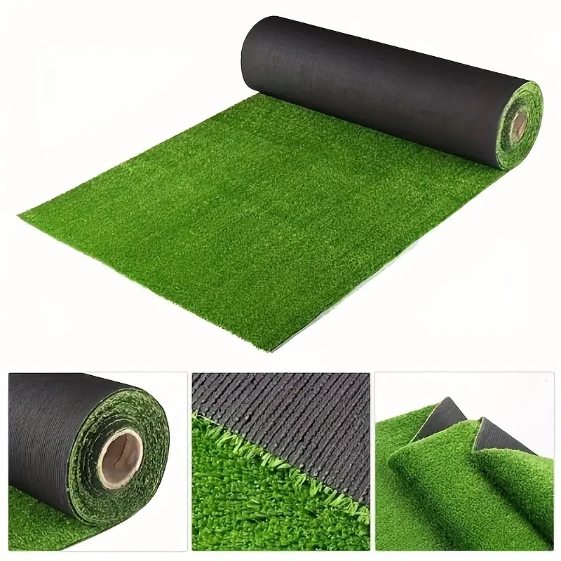 1PC Premium Artificial Grass Turf - Ultra -realistické domáce zviera - Trvalé pre vonkajšie/vnútorné - zelený koberec s nízkou údržbou