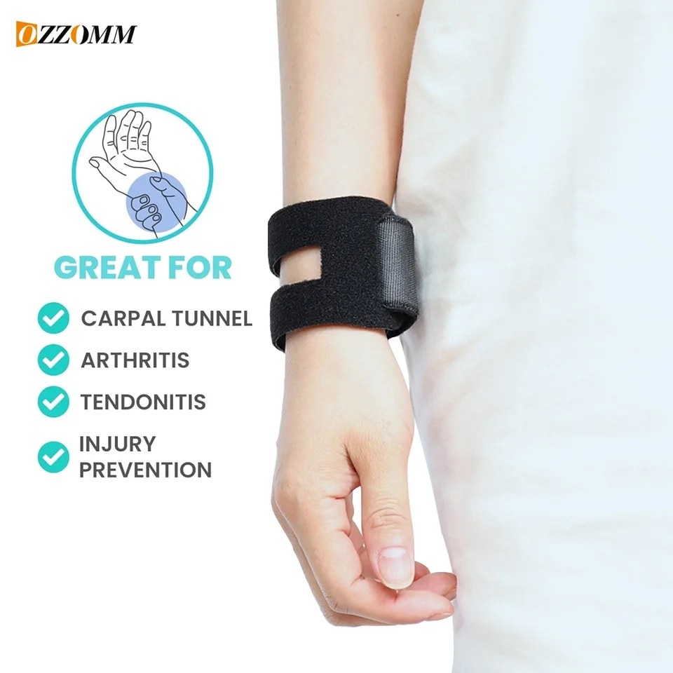 1pc prenosné nastaviteľné tenké bolesti zápästie zápästia poranenie TFCC TFCC slzy Brace Sports Yoga Soft Ulnar Fix Wrist Band