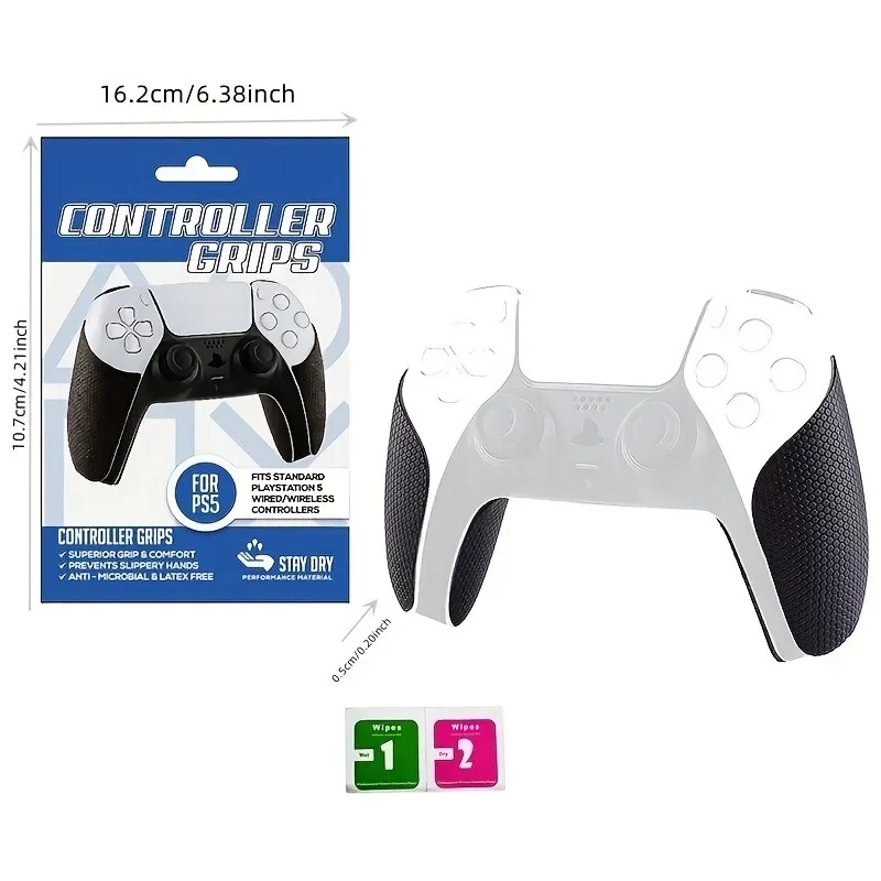 1PC PS5 Anti Slip Stumper Game Ochrana Ochrana Ovládač STREVUJE VÝSLEDKA PS5 RANICKA PS5