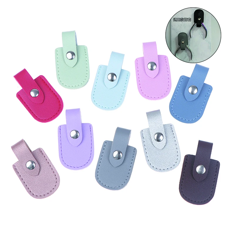1PC PU NIPPER OCHRANA Nožnice Nožnice puzdra bezpečnostná koža Chránič pedikúry MANICÚRY NÁKLADY