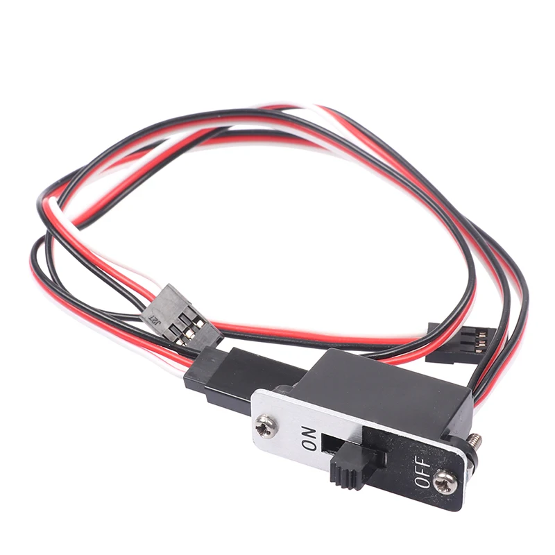 1pc RC Switch Off-Off s náhradnou mužskou zástrčkou vysokou kvalitou konektora futaba