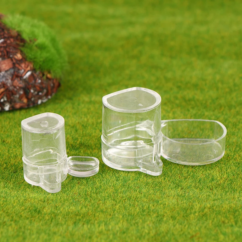 1PC Round Design Food and Water Plochu pre mravcovú farmu Ant Farm Acryl Hmyz mravce mravce kŕmenie Pet Pet pre mravce
