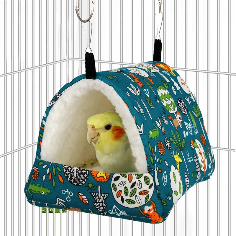 1PC roztomilý tlačiareň Bird Bed Bed Mini klietka králičie veverička Matka morča prasa hniezdo Hniezdenie malá zvieratá spací posteľ maznáči