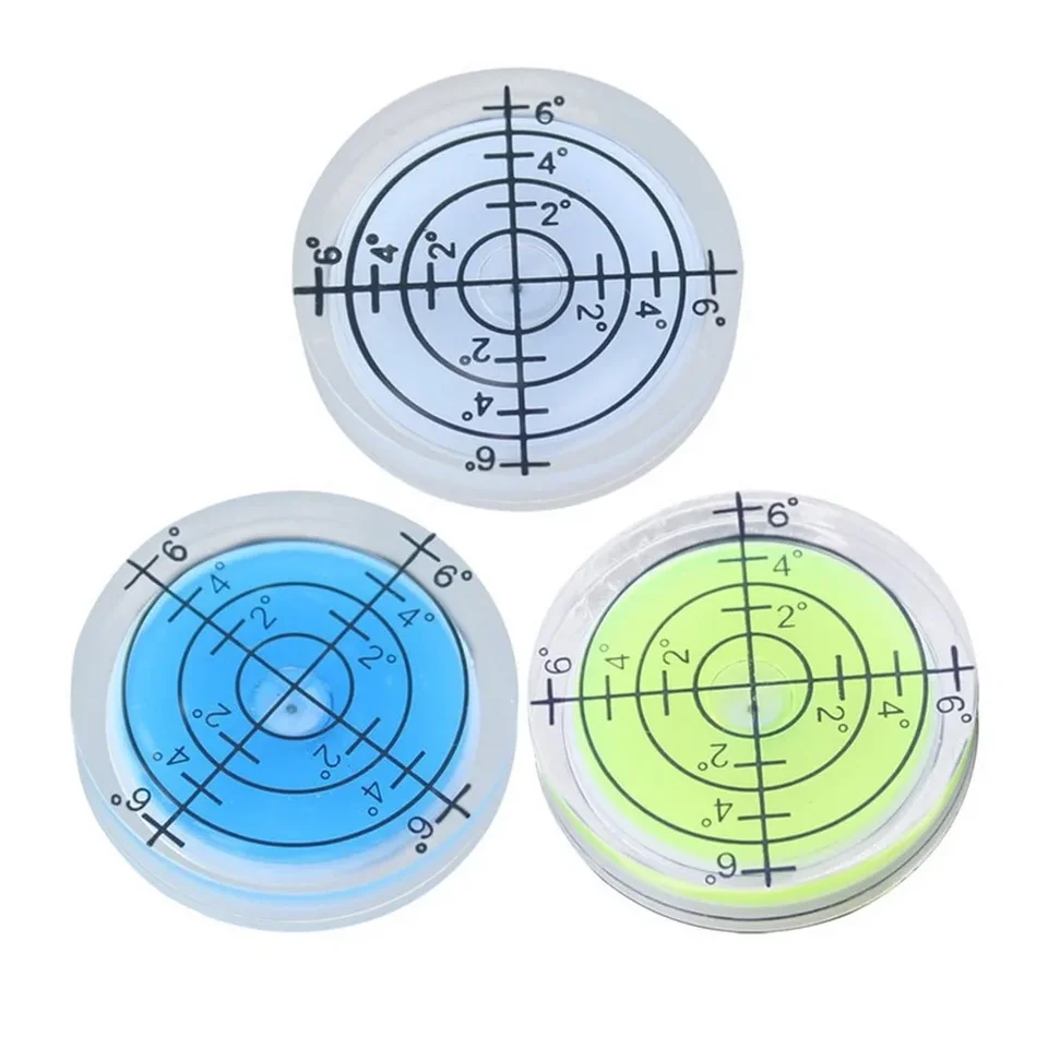 1pc Spirits Level Bubble Mini Round Loveler High Precision Bubble Hladina Horizontálna náradie pre meranie náradia 32mmx7mm