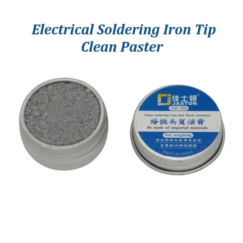1pc spájkovacia železná hlava Tinner Activator Tip Cleaner Remover Free Welding Toky spájkovacie prístroje Nástroje